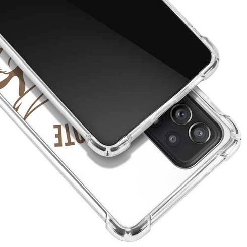 Looney Tunes Wile E Coyote Big Head Galaxy A72 5G Clear Case